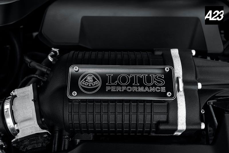 Lotus Exige V6 S3 Alias23 Engine Plaque