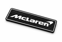 Load image into Gallery viewer, McLaren Carbon Fibre Hood Bonnet Badge