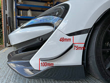 Load image into Gallery viewer, Mclaren 620R Front Canards (Carbon)